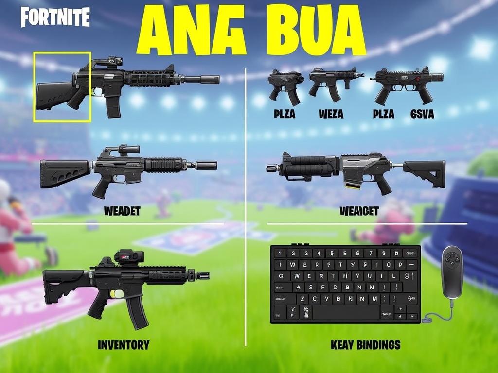 Билд для арены Fortnite с оптимальным набором оружия