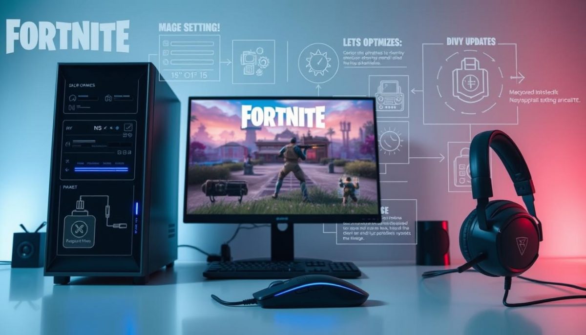 Как играть без лагов Fortnite