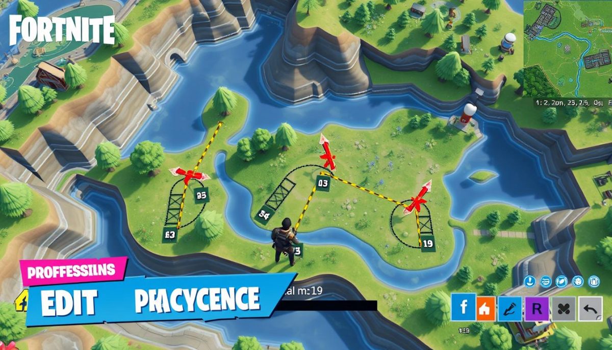 Карта для тренировки редактирования в Fortnite