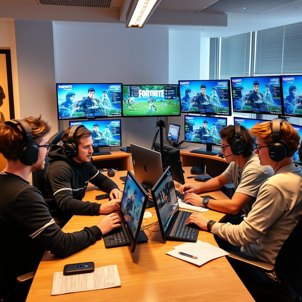 Команда Fortnite хаб за работой над обновлением контента