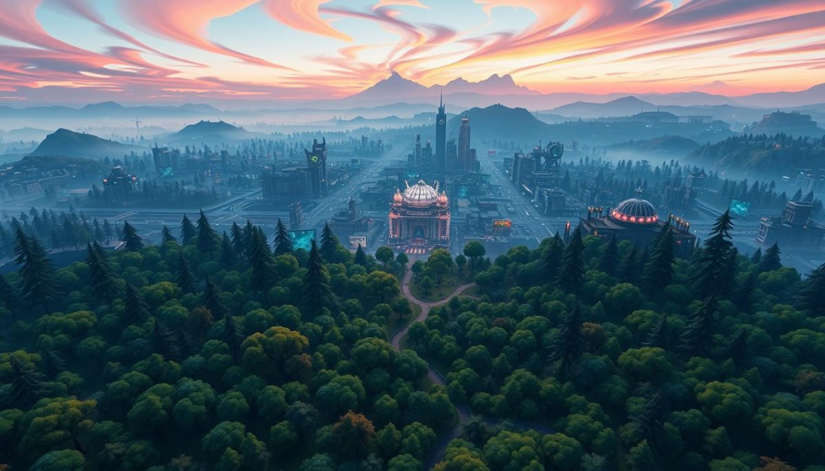 секреты зон Fortnite