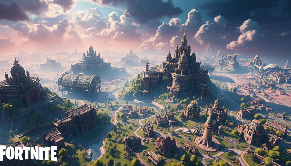 уникальные карты Fortnite